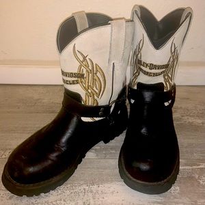 Harley Davidson motorcycle boots 8 (circa 2008-10)